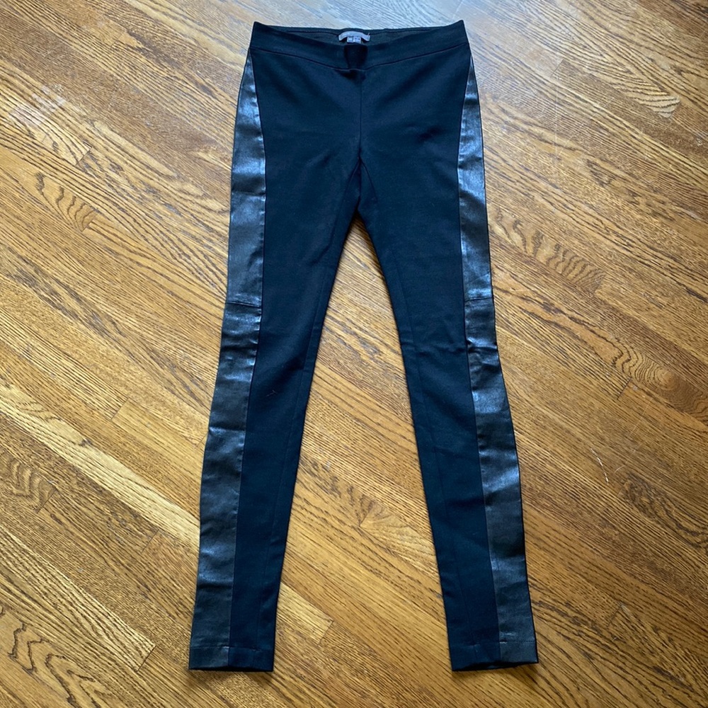 Vince leather leggings, size XS
